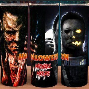 Halloween Michael Myers Slasher Tumbler 20oz